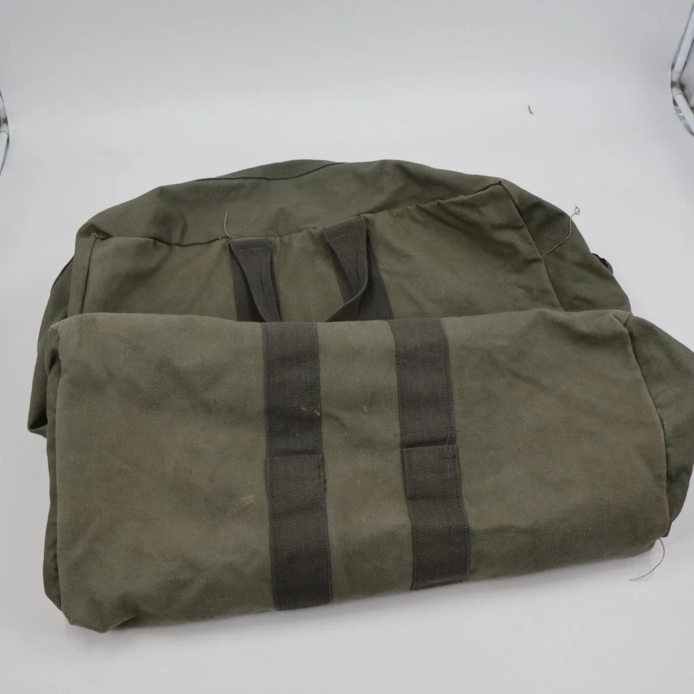 Tennier Industries Flyer's Kit Bag Unisex Large Olive Drab Canvas 1982 Military